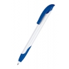 Шариковая ручка СHALLENGER SOFT SENATOR, белый корп / темно-синий клип (-S2417dblu)