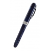 Ручка эко-роллер. REMBRANDT. Корпус синяя смола, отделка палладийм, заправка картриджами (Vs-489-89)