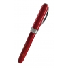 Ручка эко-роллер. REMBRANDT. Корпус красная смола, отделка палладий, заправка  картриджами (Vs-489-90)