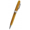 Ручка шариковая. Van Gogh 2011. Корпус желтая смола, отделка хром. Корпус 18 граней (Vs-786-20)