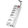 Сетевой фильтр SILVERSHIELD SIS-2  <1.5м> 6 розеток, защита телефонной линии