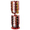 Подставка Rondello для капсул Nespresso, вращающаяся, 8 рядов х 5 шт., 12 x 36.5 x 12 см, металл, красный, Xavax     [Ox&] (H-111115)