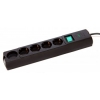 Сетевой фильтр Most LRG 3м (5 розеток) черный (LRG 5-3BK)