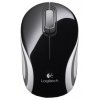 Мышь Logitech Mini M187 черный/серый оптическая (1000dpi) беспроводная USB для ноутбука (2but) (910-002731)