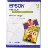 Epson Самоклеющаяся матовая фотобумага, А4, 10 листов, 167 г/м2 (EPPS041106)