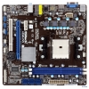 Мат. плата ASRock A55M-HVS <SFM1, AMD A55, 2*DDR3, PCI-E16x, SVGA, HDMI, SATA, GB Lan, mATX, OEM> (4711140876790)