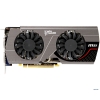 Видеокарта 1280Mb <PCI-E> MSI N560GTX-Ti 448 TWIN FROZR III PE/OC с CUDA <GFN560Ti, GDDR5, 448 bit, HDCP, VGA, DVI, mini HDMI, Retail> (912-V257-031)
