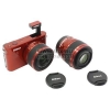 NIKON 1 J1 10-30VR&30-110VR KIT <Red> (10.1Mpx, 27-297mm, 3x&3.7x, JPG/RAW, SD/SDXC, 3.0", USB2.0, HDMI, Li-Ion)