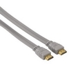 Кабель HDMI 1.3 (m-m) плоский, 3.0 м, позолоченные контакты, 1080p, ***, серый, Hama     [ObV] (H-43506)