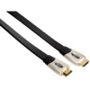 Кабель HDMI 1.3 (m-m), 1.5 м, плоский, позолоченные контакты, 1440p, черный, Hama     [ObE] (H-83121)