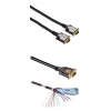 Кабель VGA мониторный 15p/15p (m-m), 1.8 м, позолоченные контакты, штекеры покрытые алюминием, High Quality, черный, Hama     [ObU] (H-39845)