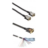 Кабель VGA мониторный 15p/15p (m-m), 3.0 м, позолоченные контакты, штеккеры покрытые алюминием, High Quality, черный, Hama     [ObU] (H-39846)