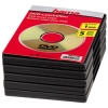 Коробки для DVD дисков Jewel Case, 5 шт., черный, Hama     [PsS] (H-11706)