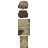 Cумка BURO для ноутбука 15.4", оливковый/коричневый, полиэстер/нейлон, ручки + наплечный ремень, внутр. 410х330х65 мм (BU-2728.3)