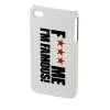 Футляр F*** ME I'M FAMOUS для мобильного телефона Apple iPhone 4/4S, белый, F*** ME I'M FAMOUS      [OhG] (H-108587)