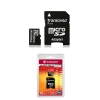 (TS16GUSDHC6) Карта памяти Transcend, стандарт microSDHC класс 6, 16Gb (SDMicro6-16GB/TR)