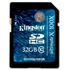 (SD10G2/32GB) Карта памяти 32Gb Kingston, стандарт SDHC Ultimate класс 10 (SD10G2-32GB/K)