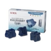 XEROX Чернила твердые для Phaser 8560. Голубой. 3 шт. 3000 страниц. (XX108R00764)