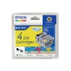 замена EPT04324010 EPSON Картридж цветной (полный набор из четырех картриджей) для принтеров Stylus C84/86, CX6400/6600 (EPT043140ABA)