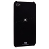 Футляр Sash для мобильного телефона Apple iPhone 4/4S, украшен кристаллами Swarowski, черный, White Diamonds     [OhG] (H-115396)