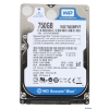 Жесткий диск 2.5"  750.0 Gb WD7500BPVT Scorpio Blue, SATA II (8mb, 5400rpm)