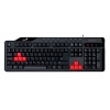 Клавиатура Genius G235, USB, игровая, 8 горячих клавиш, black, Colour box (G-KB G235)