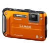 PhotoCamera Panasonic Lumix DMC-FT4 orange 12.1Mpix Zoom6x 2.7" 1080i SDXC CCD IS opt HDMI KPr/DPr/WPr/FPr 3D GPS Li-Ion  (DMC-FT4EE-D)