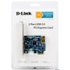 Адаптер D-Link DUB-1310/A1A Адаптер с 2 портами USB 3.0 для шины PCI Express