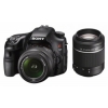 PhotoCamera Sony Alpha SLT-A57Y Kit black 16.1Mpix 18-55 / 55-200 3" 1080p SDHC Набор с объективамиNP-FM500H  (SLTA57Y.CEE2)