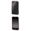 Футляр TPU для Apple iPhone 4/4S, силикон/пластик с текстурой вафли, прозрачный, Hama     [ObG] (H-107183)