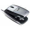 Мышь Genius Navigator 365 Laser, mini, лазерная игровая, 1600 dpi, 4D-scroll, USB, 5 кнопок, silver (GM-Navigator 365)