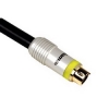Кабель S-Video (m-m), 0.75 м, позолоченные контакты, ***, черный, Hama     [ObH] (H-79045)
