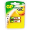 Аккумулятор GP 75AAAHC AAA NiMH 750mAh (2шт) (GP 75AAAHC-2DECRC2) (мин.кол.10)