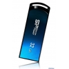 Внешний накопитель 32GB USB Drive <USB 2.0> Silicon Power Ultima U1 metal Blue (SP032GBUF2U01V1B)