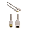 Кабель удлинительный miniDisplayport (m-f), подходит для Mac, 1.5 м, 1080p, позолоченные контакты, белый, Hama     [ObQ] (H-53219)