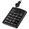 Клавиатура цифровая SK120, тонкая, USB 1.1, черный, Hama     [ObN] (H-52214)