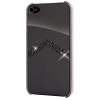 Футляр Arrow для мобильного телефона Apple iPhone 4/4S, украшен кристаллами Swarowski, хром, White Diamonds     [OhG] (H-108515)