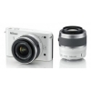 PhotoCamera Nikon 1 J1 white 10,1Mpix 10-30mm / 30-110mm 3" 1080 SDHC Ком-т с объективамиLi-Ion  (VVA152K003)