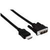 Кабель HDMI 1.3 - DVI/D (m-m), 3.0 м, черный, Hama     [ObV] (H-56455)