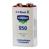Аккумулятор NiMH 9V E-Block, 250 мАч, Xavax     [ObP] (H-111928)