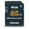 (SD-K16GJ(BL3) Карта памяти Toshiba, стандарт SDHC класс 4, 16 Gb (SD4-16GB/T)