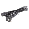 VCOM Кабель компьютер - розетка 220V 3м Европейский стандарт
