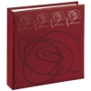 Фотоальбом Wild Rose, 10x15/200, 22х22.5 см, 100 страниц, красный, Hama     [OsF] (H-94526)