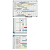 Доска  Office MONTH-/YEARLY PLANNER (План на месяц/год), 60х90см.,алюминиевая рама,серая отделка (64965-84)