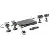 KGUARD <CA108.V2-H02> Комплект видеозаписи (DVR 8 Video In, 200FPS,LAN,USB2.0,RS-485 +4 cam мет,защ F=3.6,12LED)