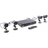KGUARD <CA104.V2-H02> Комплект видеозаписи (DVR 4 Video In, 100FPS,LAN,USB2.0,RS-485 +4  cam  мет,защ  F=3.6,12LED)