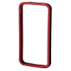 Рамка защитная Edge Protector для Apple iPhone 4/4S, сохраняет доступ ко всем кнопкам, пластик, черный/красный, Hama     [ObG] (H-106768)