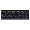 Клавиатура A4 KX-100 черный USB slim Multimedia