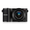 PhotoCamera Samsung NX200 KIT black 20.3Mpix 18-55мм 3" 1080p SDHC CMOS IS VF RAW HDMI Комплект с объективомLi-Ion  (EV-NX200ZBSBRU)