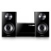 Микросистема Hi-Fi Samsung MM-E330 черный/серебристый 70Вт/CD/CDRW/FM/USB (MM-E330/RU)